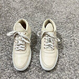 KITH X FILLING PIECES MID TOP VEG TAN SNEAKERS RONNIE FIEG QUILTED Size 6.5